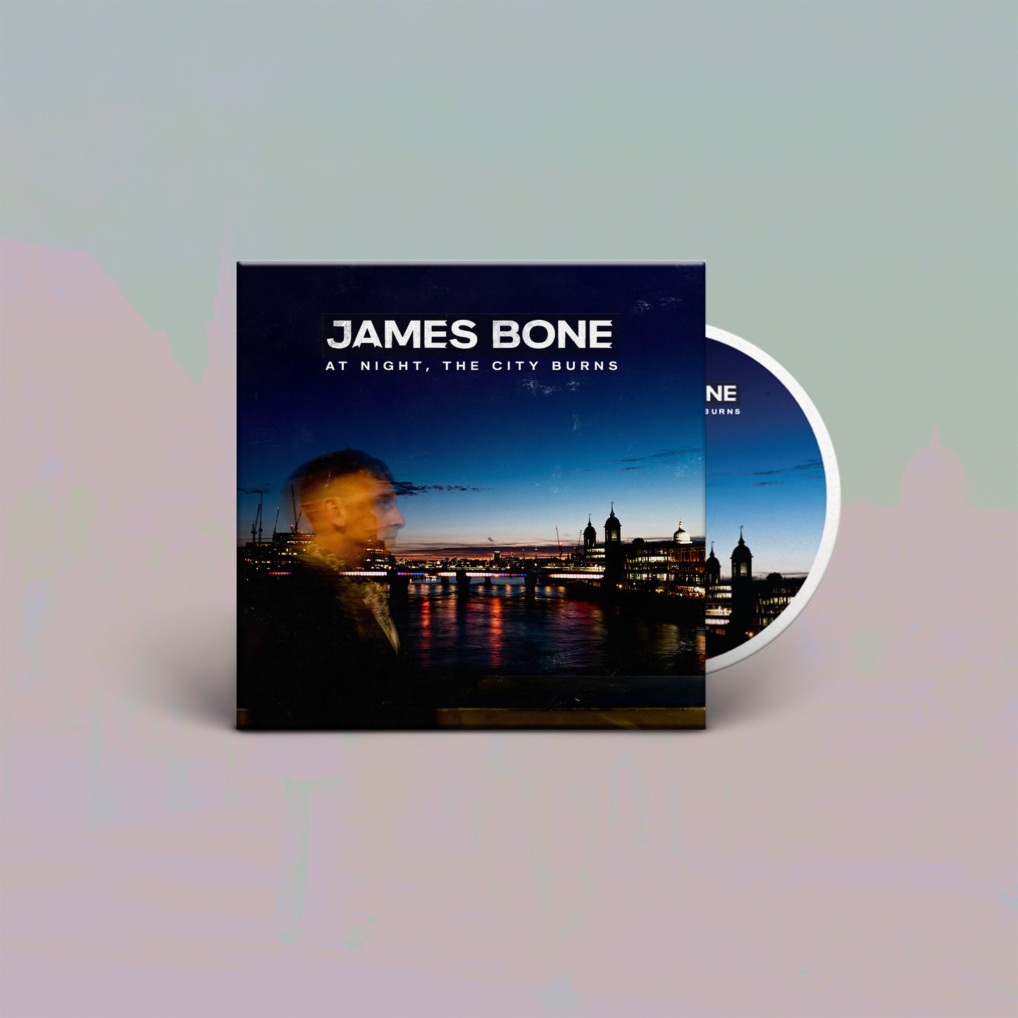 SIGNED CD - 'AT NIGHT, THE CITY BURNS' ALBUM